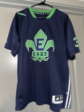 Authentic Adidas Dwayne Wade 2014 NBA All Star East NOLA Sleeved Jersey M