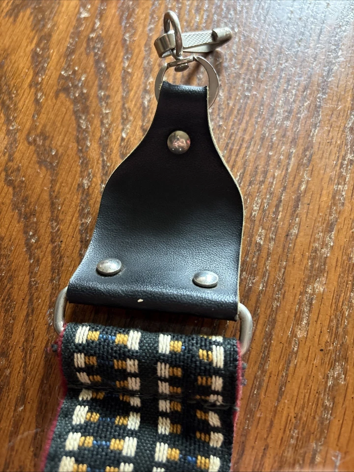 Retro Vintage 70s Wide Woven Retro Hippie SLR/DSLR Camera Neck Strap - Image 3 of 4