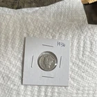 Mercury Silver Dime 10C 0.9 Fineness Circulated US Coin 1936 Uncertified