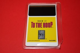 TAKIN' IT TO THE HOOP FOR TURBOGRAFX 16 IN CASE WITH INSTRUCTIONS & TESTED!