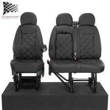 Citroen Relay Front Seat Covers Leatherette Tailored (2006-2022) 1025