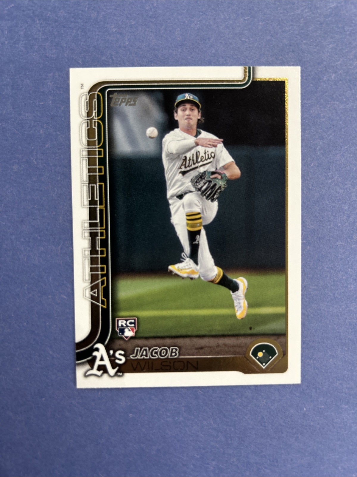 2025 Topps Jacob Wilson RC #314 Athletics