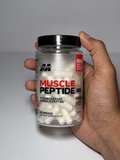MuscleTech Muscle Peptide 185 DL185 DL-185 2000mg 84 Caps 28 Serv Unflavored
