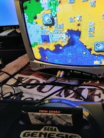 Twin Cobra (Sega Genesis, 1991) Cartridge Only Authentic