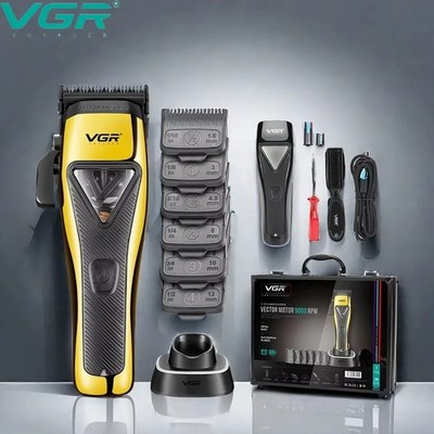 VGR Haarschneidemaschine Herren Kabellos Magnetisch Vektor Profi Friseur Haarschneiden