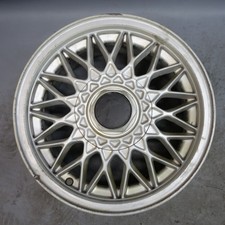 Bmw E30 3-series 14 Bbs Basketweave Style 5 Wheel 1984-1993 W Center Cap Oem