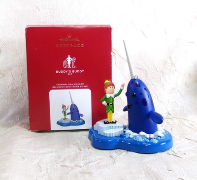 Hallmark Keepsake 2020 ELF Buddy's Buddy Mr Narwhal Elf Magic Sound SEE DETAILS