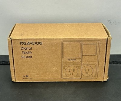 Outlet Timer, NEARPOW Multifunctional Programmable Timer with Countdown Openbox