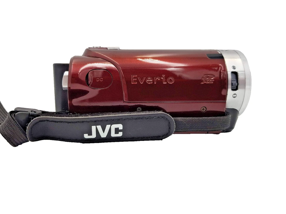 JVC GZ-E207 Full HD Everio Memory Camcorder Digital Camera GZ-E207REK Red Vintag - Image 3 of 4