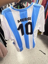 AUTHENTIC NWT Argentina Lionel Messi #10 Jersey -  Home Blue XX-L (AFA336GD) AFA