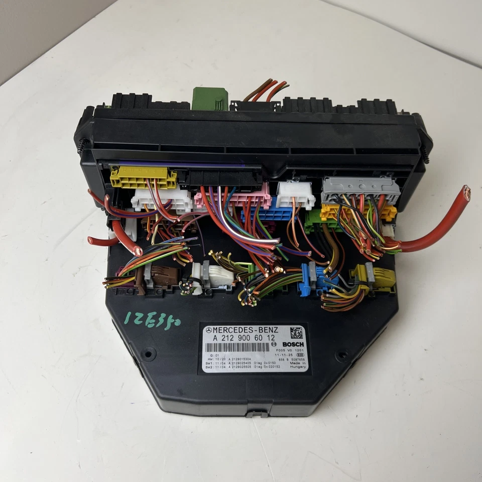2012 MERCEDES-BENZ E350 SAM MODULE RELAY FUSE BOX A2129006012 OEM - Изображение 2 из 4