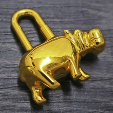 Charm HERMÈS Éléphant Argenté - Cadena Serrure Pour Sac, Authentique, Excellent état (sans Boîte)