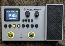 SORAN Dual Stomp Digital Multi-Effects Pedal w/ Expression, Guitar/Bass