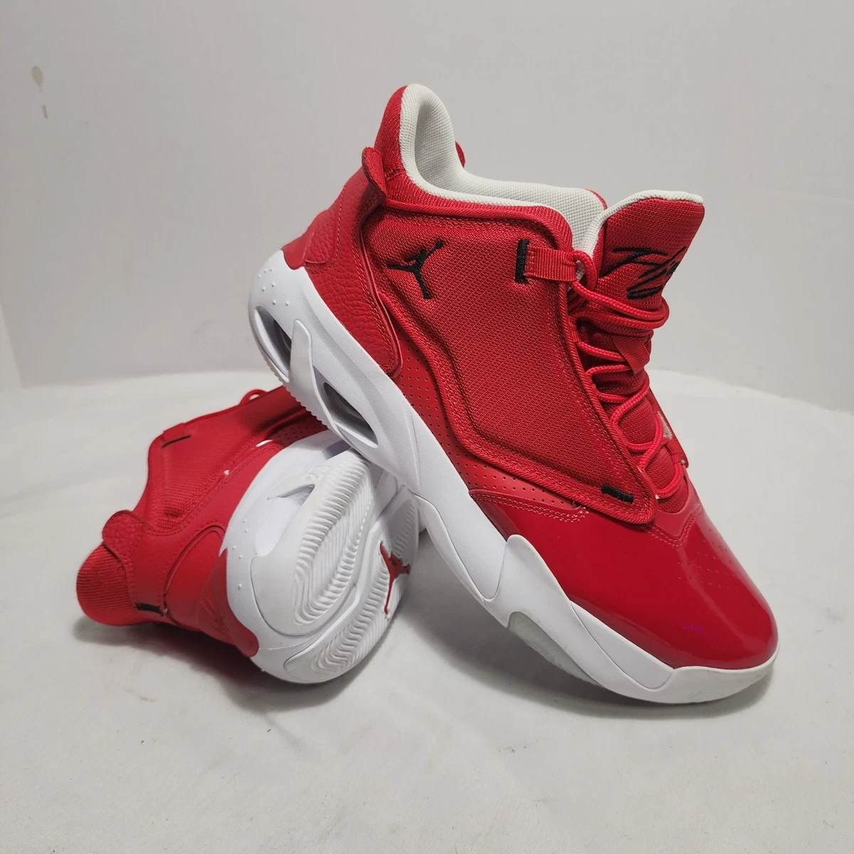 NIKE JORDAN MAX AURA 4 バスケ　赤 23.5 Preços baixos em Jordan Max Aura 4 University Red | eBay