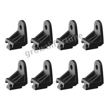 8PCS Universal Electric Radiator Fan Mounting Kit, L-Shape Fan Bracket Feet Moun