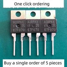 5 pieces 67F070 temperature control switch F normally open 70 degrees