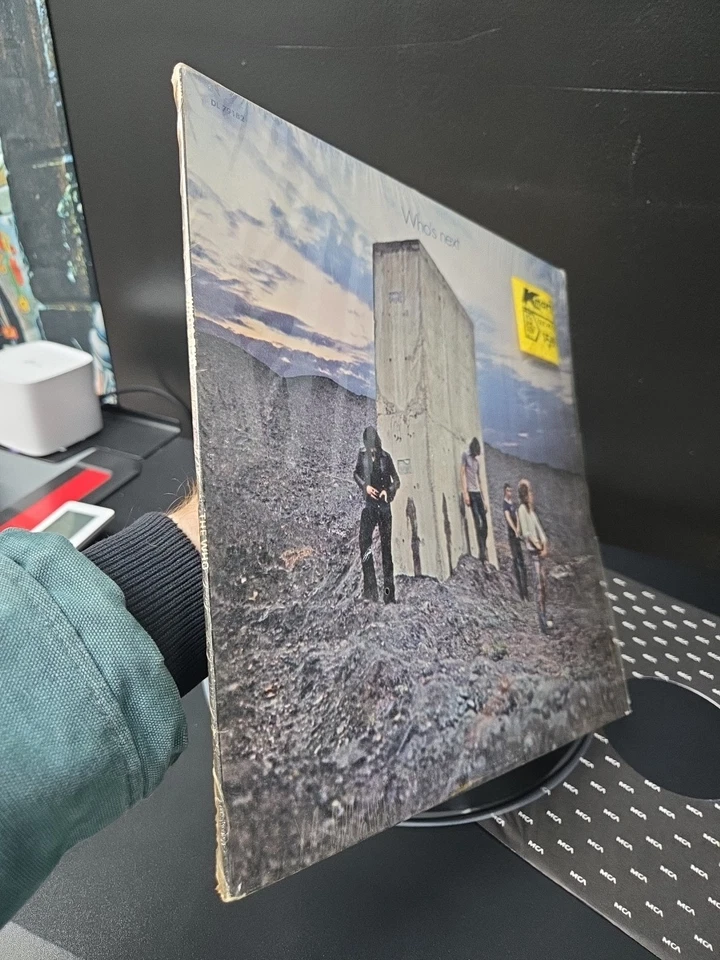 The Who Who's Next Lp Vinyl OG 1972 'Decca' Press Shrink/Sticker/Insert VG++/EX - Image 4 of 4