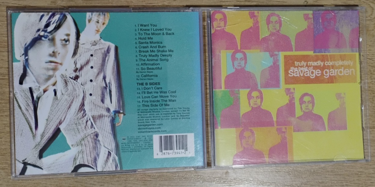 Savage Garden - Truly Madly Completely (The Best Of , 2005) CD - FREEPOST