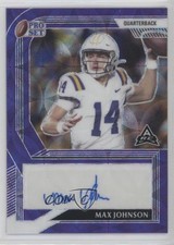 2022 Leaf Pro Set Metal Purple Kaleidoscope 7/10 Max Johnson #PA-MJ1 Auto 1k4v