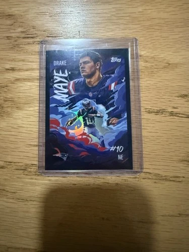 2025 Topps Chrome Drake Maye Base (RAW)