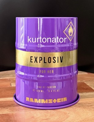 Rammstein EXPLOSIV For Her Eau de Parfum Spray NEW 3.4 fl.oz US Seller