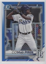 2021 Bowman Chrome Prospects Blue Refractor 51/150 Jhonny Piron #BCP-239 2r1