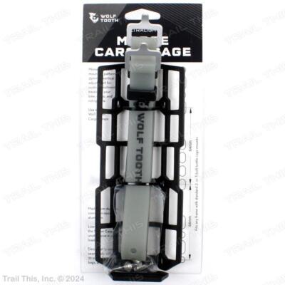 Wolf Tooth Morse Cargo Cage with Straps Water Bottle Road/MTB