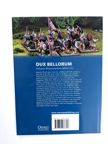 Dux Bellorum Arthurian Wargaming Rules AD367-793 Daniel Mersey Osprey Wargames - Picture 2 of 3