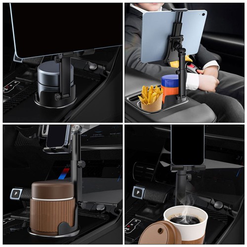 Car Phone Holder Travel Accessories Universal Automotive Cup Holders Mount - 第 3/12 張圖片