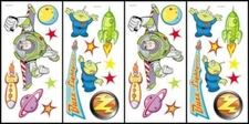 Toy Story Buzz Lightyear Self Stick Wall Decals 4 Sheets Room Decor Disney Home