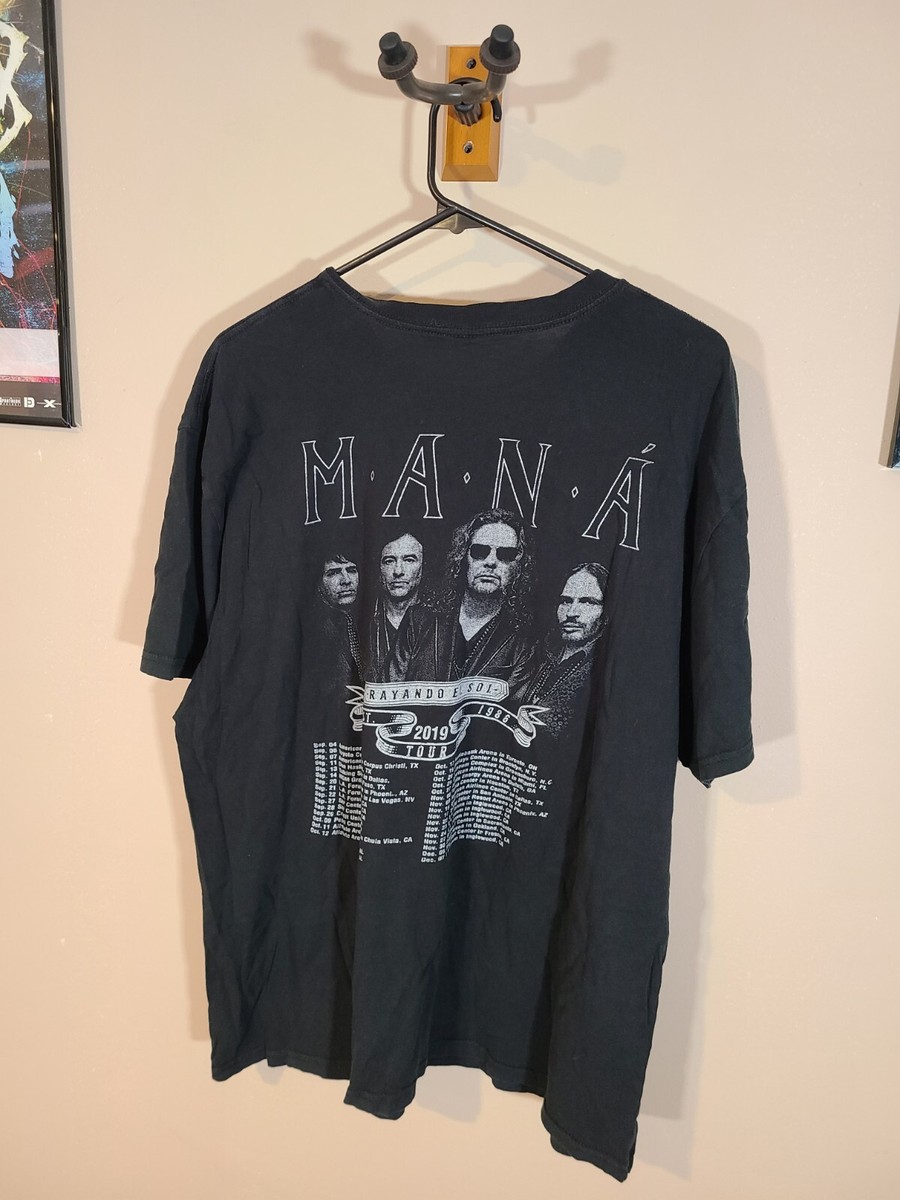 Maná Vintage Style Tour T-shirt (X-Large) | eBay Maná Vintage Style Tour T-shirt (X-Large) | eBay