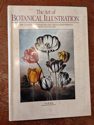 Art of Botanical Illustration by Lys de Bray, oversized coffee table hardcover