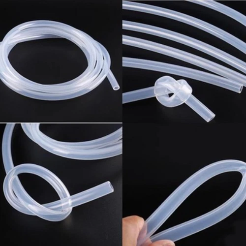 Food Grade Clear Silicone Rubber Hose Tubing Brew Hose ID 0.5~50mm / OD 1~60mm