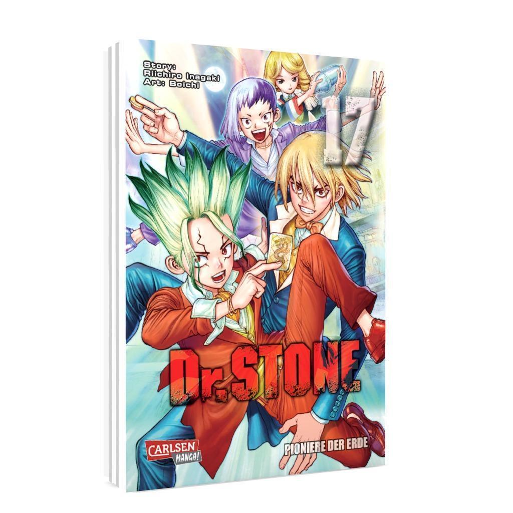 Thumbnail - Dr. Stone 17 | Pioniere Der Erde | Boichi (u. A.) | Taschenbuch | Dr.