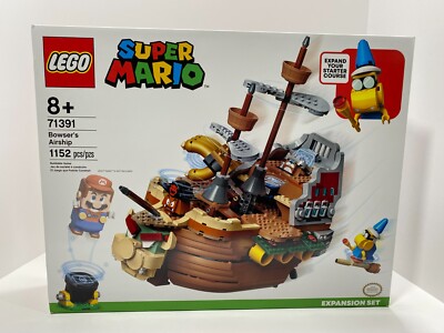 LEGO Retired Super Mario 71391 Bowser's Airship Expansion 1152 PCS