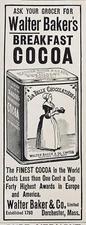 1903 AD.(M25)~WALTER BAKER CO. DORCHESTER, MASS. WALTER BAKER’S BREAKFAST COCOA