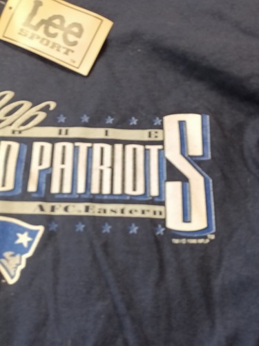 Vintage, New, Tag 1996 New England Patroits Schedule, Size XL, Nutmeg, Lee - Picture 5 of 14
