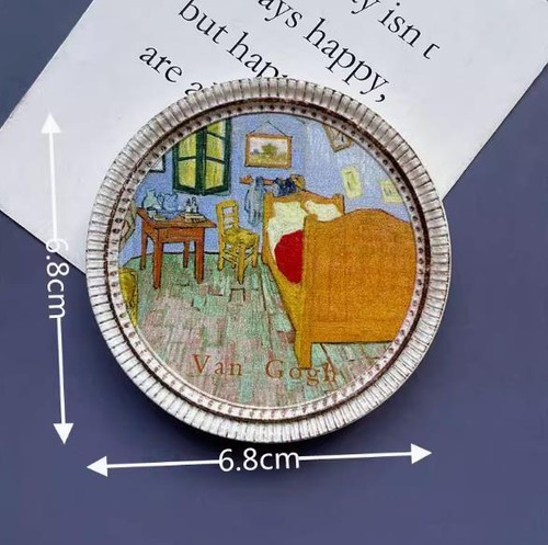Van Gogh's Famous Artwork Fridge Magnet - Travel Souvenir - Picture 8 of 20