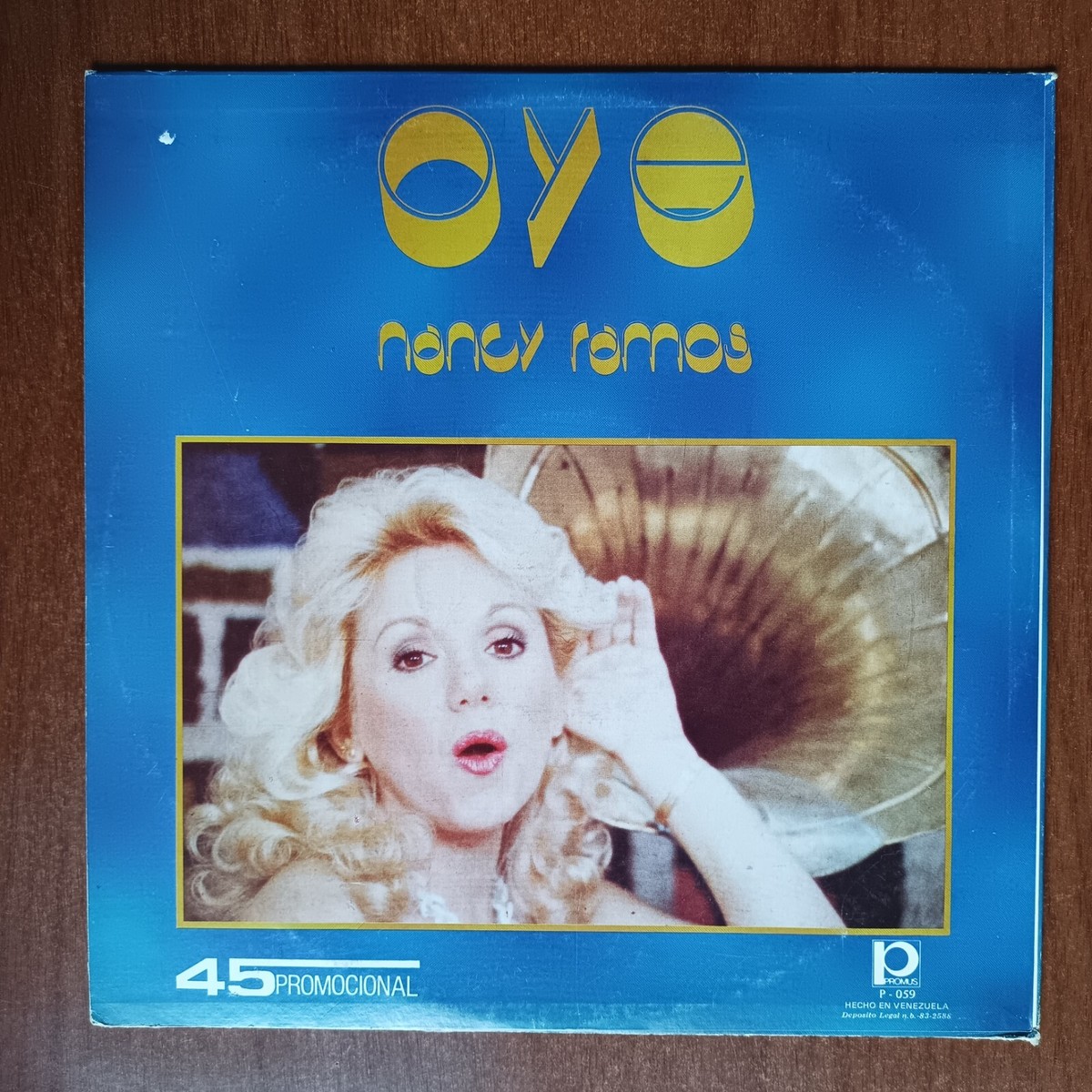 Nancy Ramos – Oye [1983] Vinyl LP Latin Pop Ballad Vocal Romantic