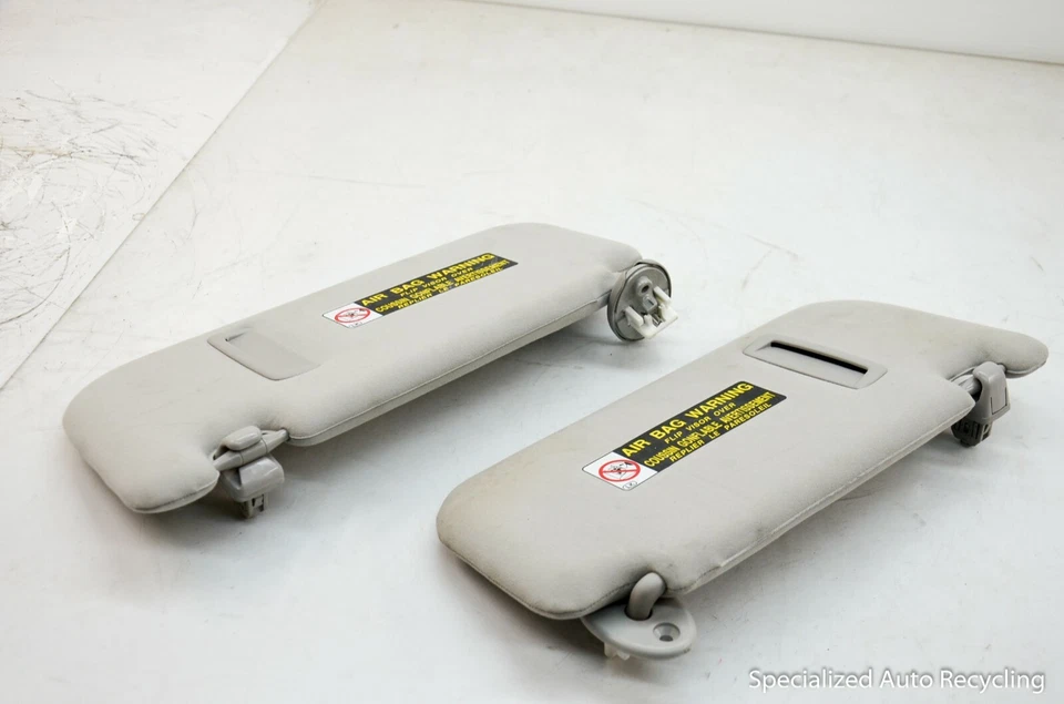 2014 2015 2016 2017 LEXUS IS350 SUN VISOR LEFT RIGHT SET OF 2 OEM IS350 BEIGE - Изображение 4 из 4