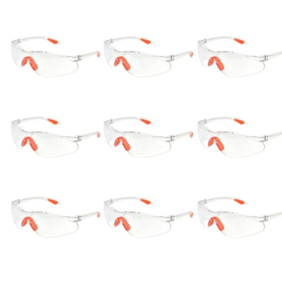12x Schutzbrille Anti-Beschlag & Anti-Kratz Augenschutz Arbeits-/Laborbrille