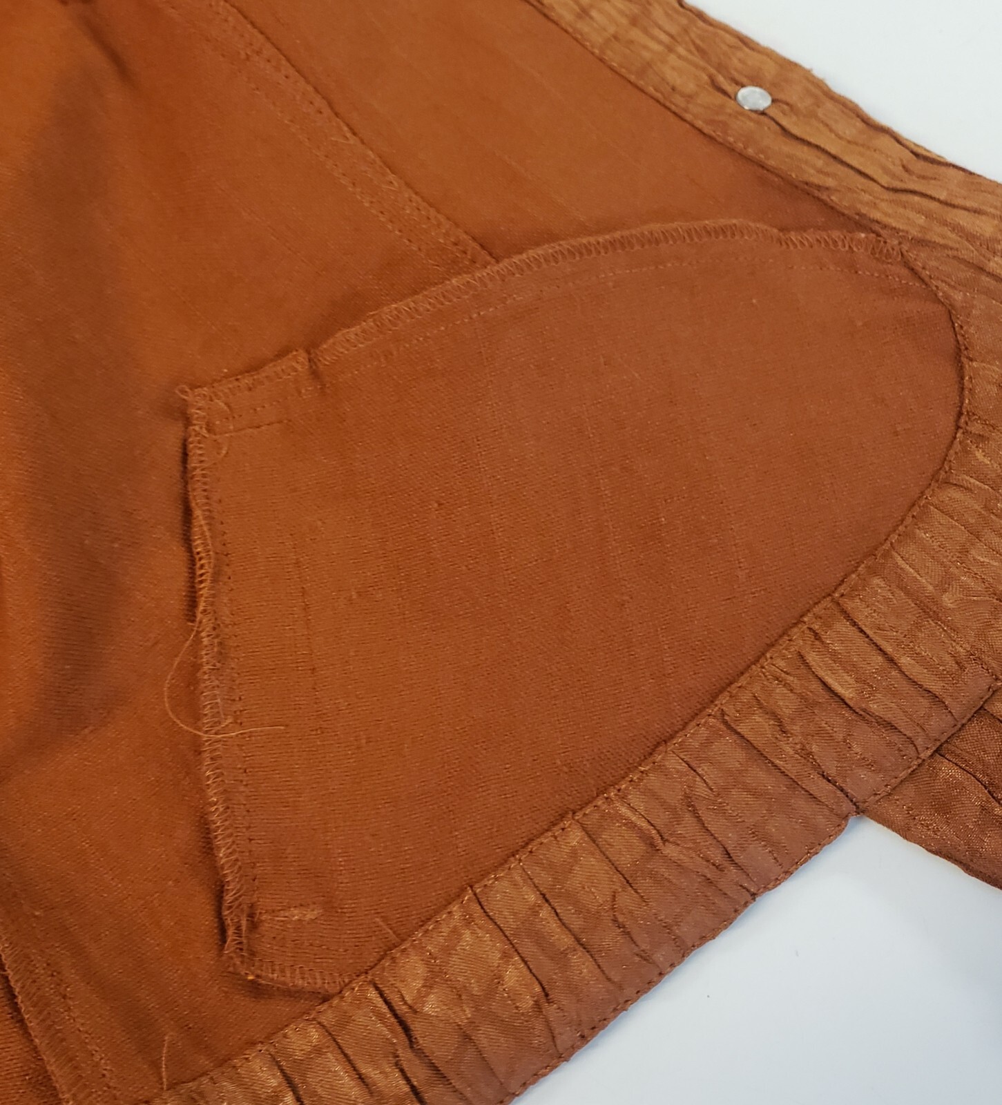 Brown Ruby Rd Petite Button Down Jacket Size 16P - image 5