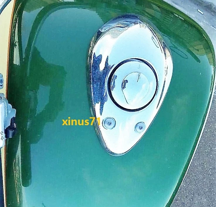 Tapa del tanque de combustible para Honda Shadow Spirit 1100 VT1100C VT1100C1 negro (96-08) Foto 3 de 4