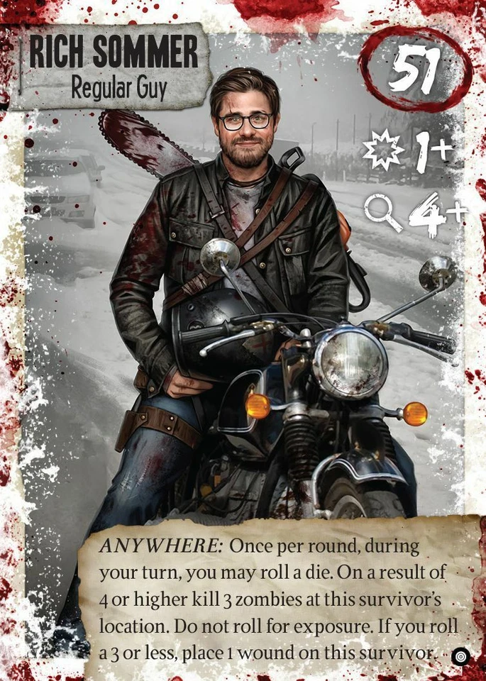 Dead Of Winter Promo Pack Set Roberta Plum Kodiak Colby Rich Sommer Rodney Smith - Image 4 of 4