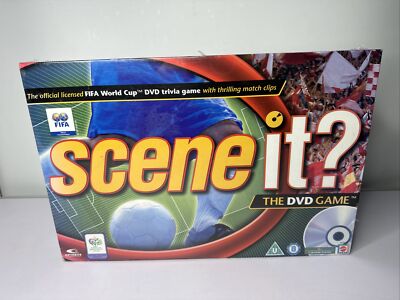 Scene It Fifa Football Edition DVD Spiel Real Match Clips. NEU