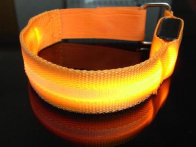 RECHARGEABLE LED ARMBAND ankle ARM BAND Light Night Safety Running Walking Bike