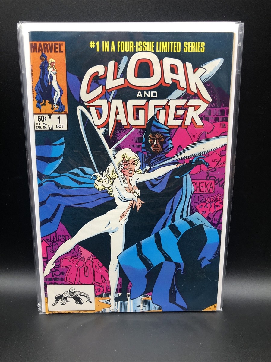 Marvel Comics, Cloak and Dagger #'s 1-4 Complete Mini Series 1983
