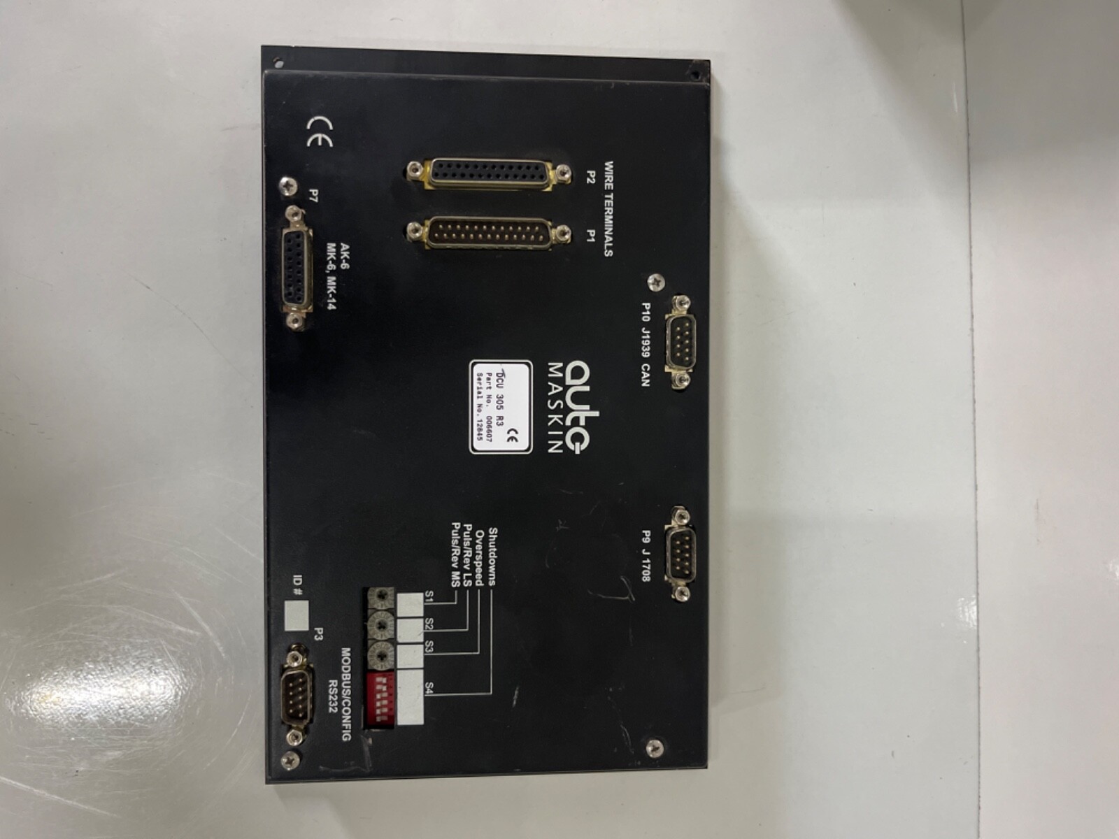 AUTO-MASKIN DCU 305 R3 ENGINE CONTROL UNIT ( AS IT IS) | eBay