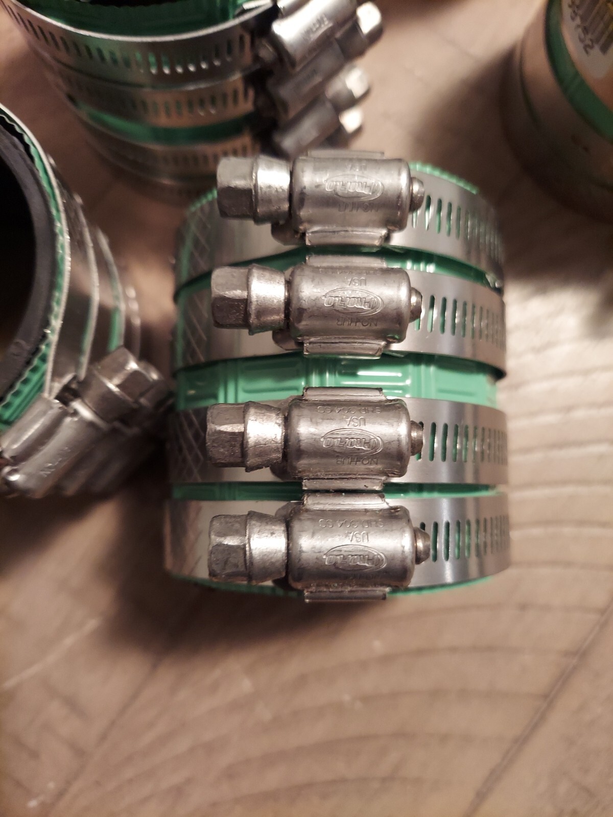 Lot of 15 ProFlo 2" Heavy Duty No Hub Coupling w/Clamps PFNHHHDCK (USA