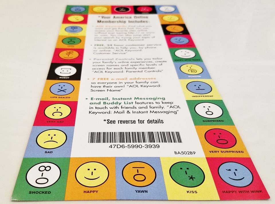 Vintage AOL Collectable CDROM mailers/Advertising Materials eBay